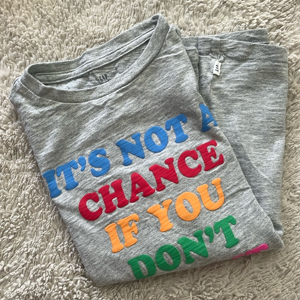 Boys medium (size 8) gray short sleeve t-shirt